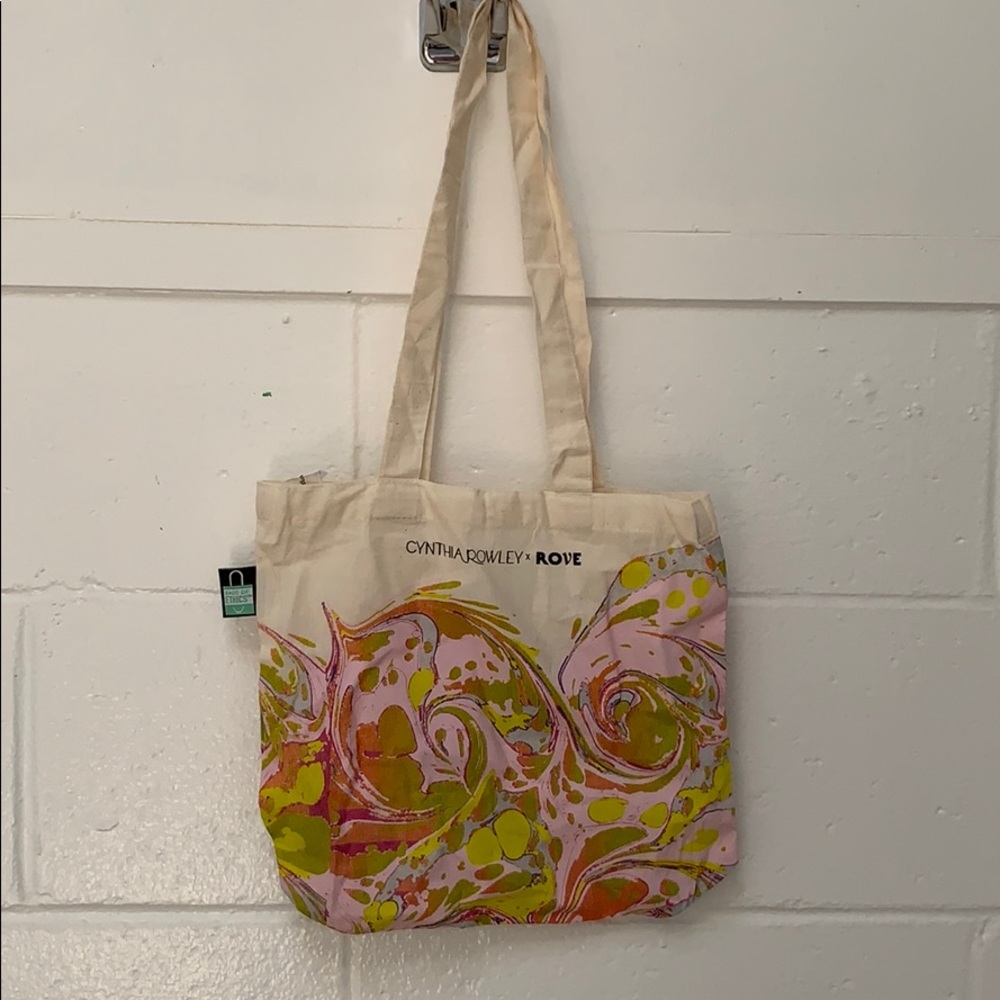 Cynthia Rowley x Rove thin cotton tote